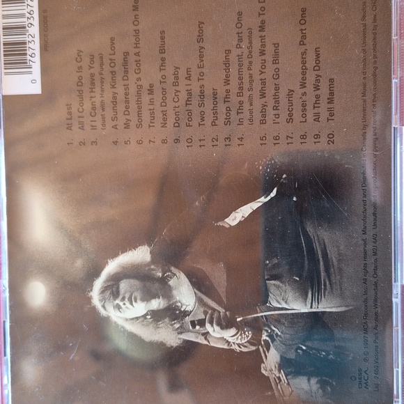 Etta James Her Best CD - Black and Gold - Picture 2 of 4